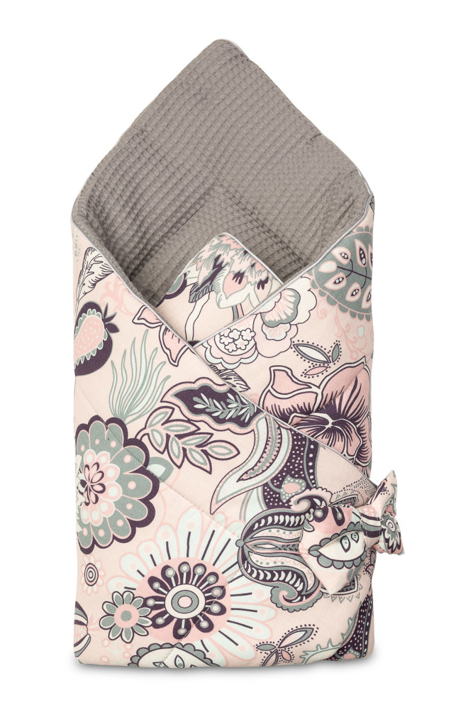 Waffle India Graphite με κεντημένο Όνομα