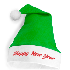 Χριστουγιεννιάτικο Σκουφάκι με Εκτύπωση πράσινο