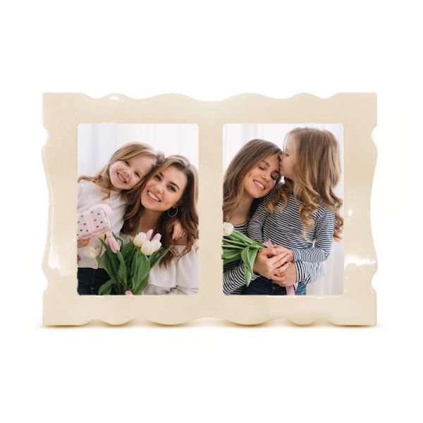 ΔΙΠΛΗ Κορνίζα MDF 34x24cm, Προσωποποιημένο Αναμνηστικό