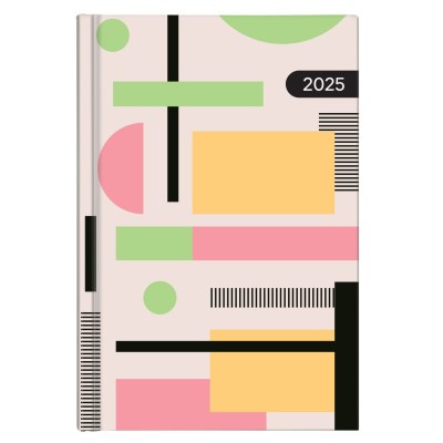 2025 Ημερολόγιο Ημερήσιο 14x21 Shapes