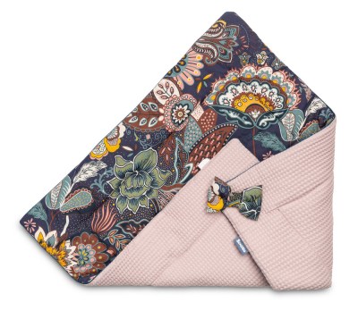 Waffle Boho Dusty Rose με κεντημένο Όνομα