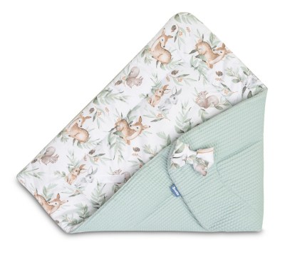 Waffle Deers Mint   με κεντημένο Όνομα