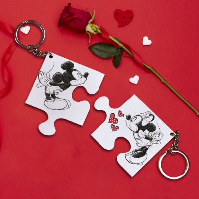 Μπρελόκ για ζευγάρι – Mickey & Minnie in Love (2 τεμ)