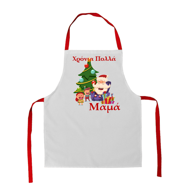 Ποδιά Με Κόκκινο Ρέλι