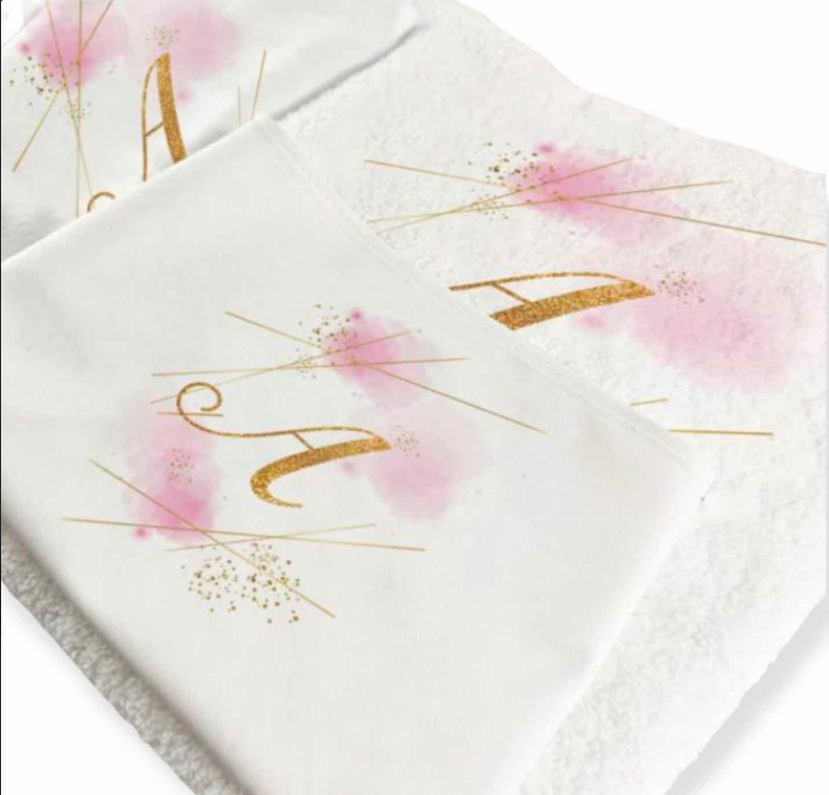 Λαδόπανα με μονόγραμμα Α